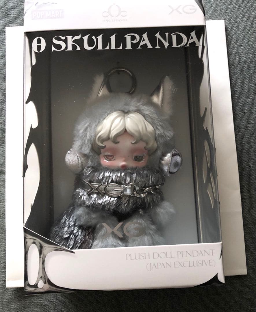 SKULLPANDA × XG ぬいぐるみペンダント日本限定 POP MART