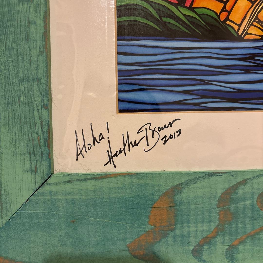 ヘザーブラウン Heather Brown 風景画 2013年 サイン入り