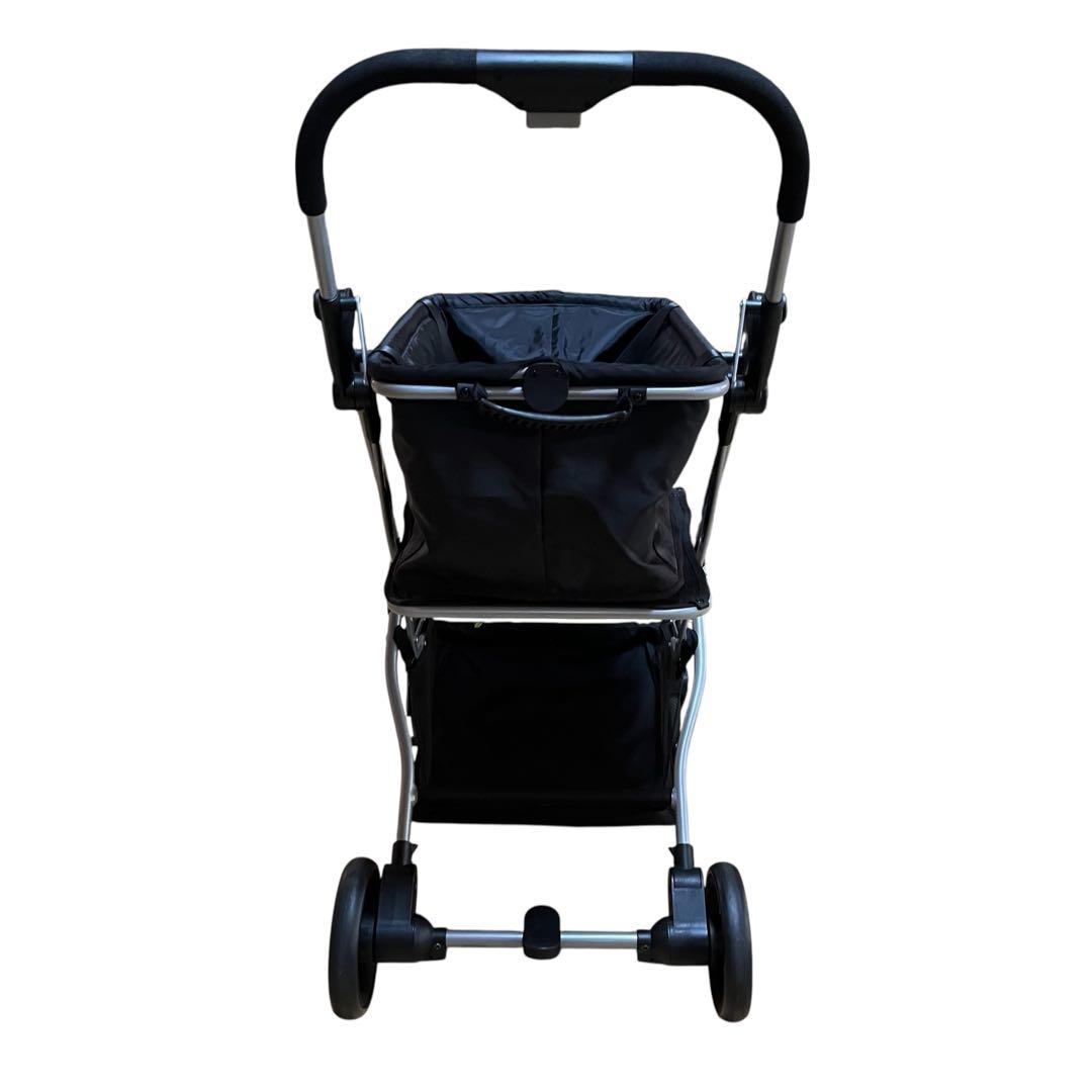 ECoCa ショッピングカート 保冷バッグ付き ブラック カート エコカ 買物