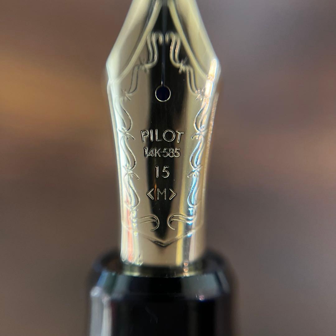 【美品】PILOT 万年筆 カスタム743 M中字