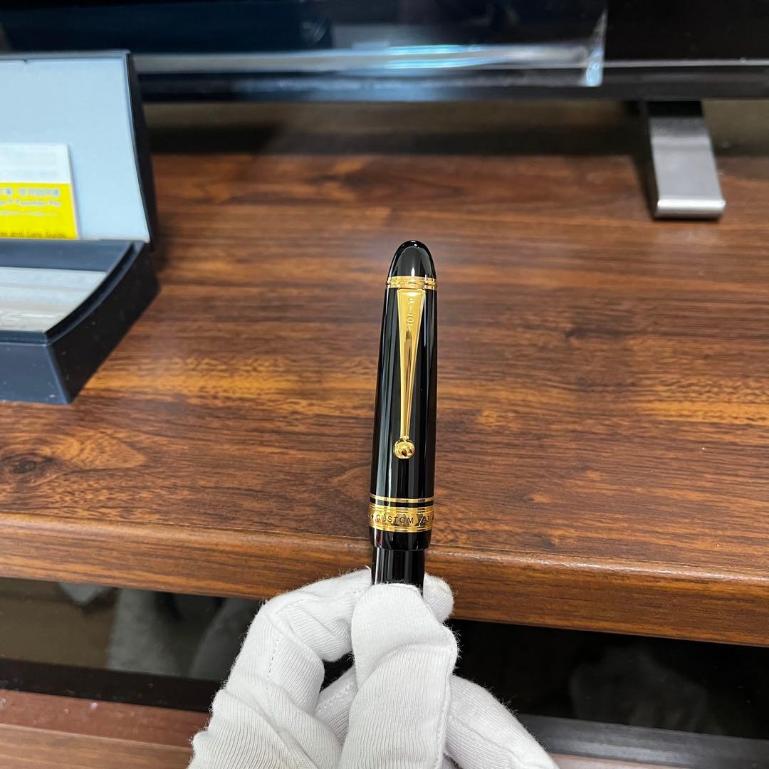 【美品】PILOT 万年筆 カスタム743 M中字
