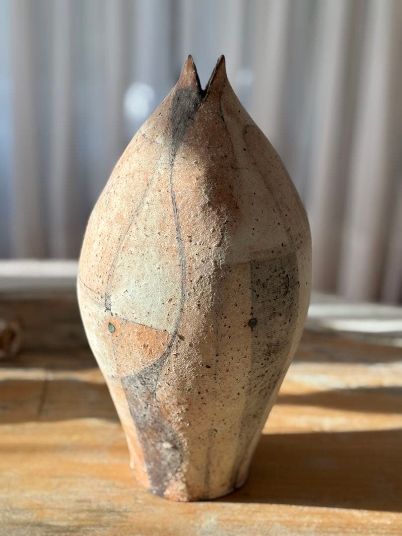 菊地勝　Masaru Kikuchi　花瓶　花入　陶芸作品