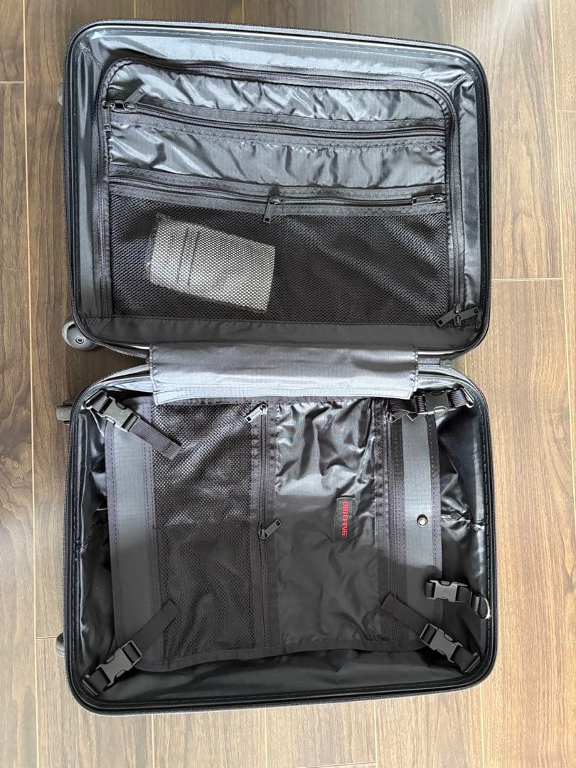 BRIEFINGキャリーケース／マットブラック・キャスター付き・TSAキー無し