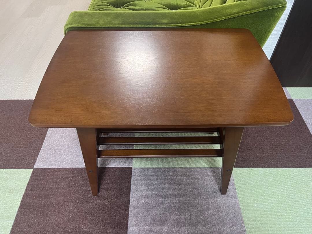 カリモク60 サイドテーブル オーク天板　T36200MW