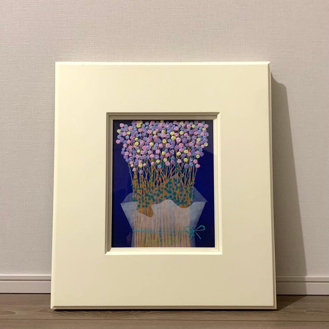 鈴木悦郎先生の絵画　春告げ花