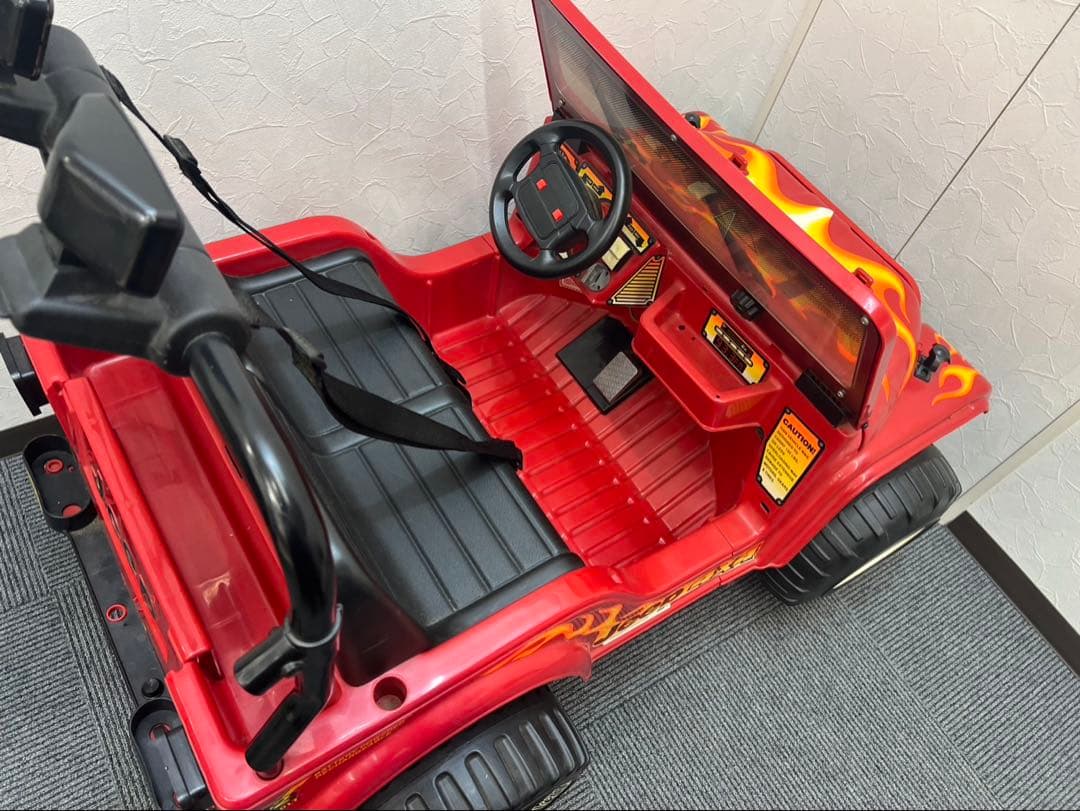 Jeep ジープ 電動カー風 おもちゃ ディスプレイ用 レッド