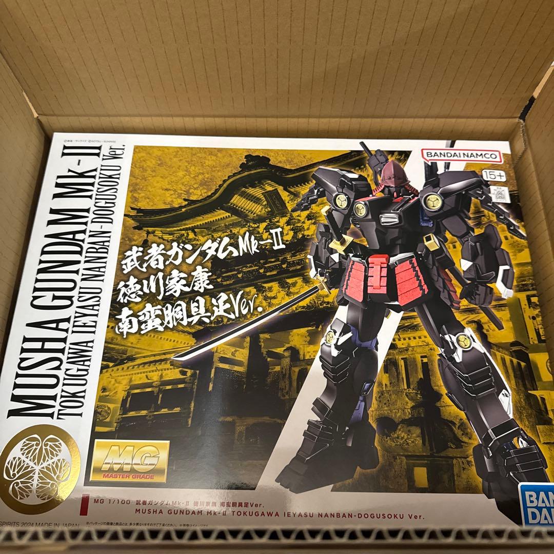 は*ぐ様 【限定品】MG 1/100 武者ガンダムMk-II 徳川家康 南蛮胴具