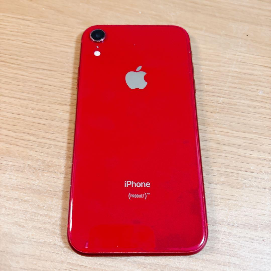 iPhoneⅩR 本体　128GB レッド