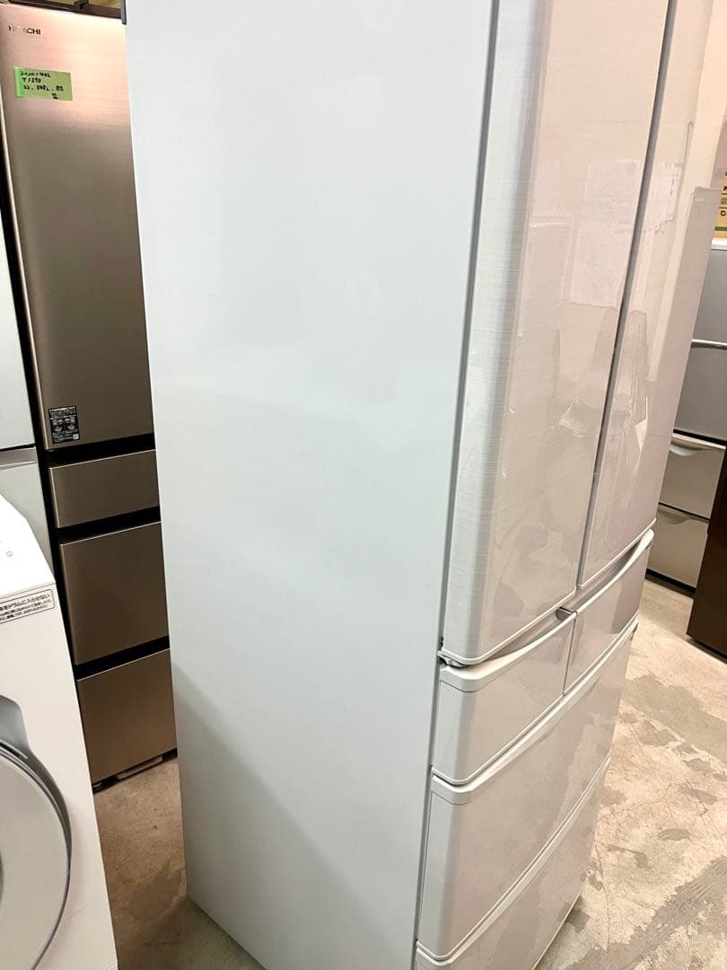 2016年式 455L シャープ 6ドア冷蔵庫 SJ-PF47B-S