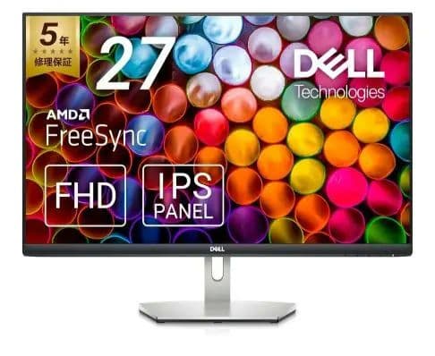 Dell S2721HA 27インチ モニター 2023 12月製