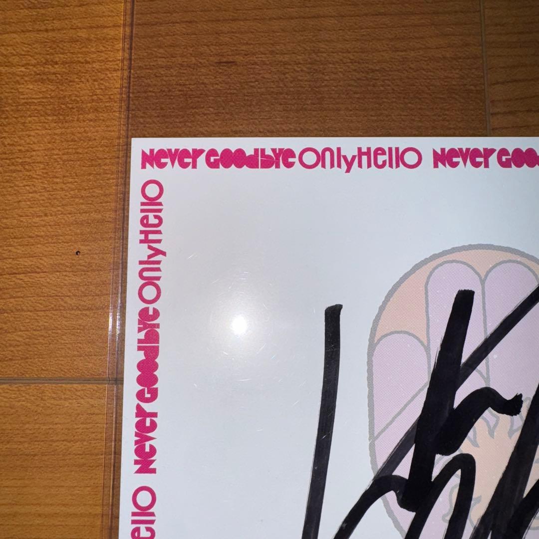 INABA/SALAS サイン色紙 稲葉浩志 イナサラ B’z イナバサラス