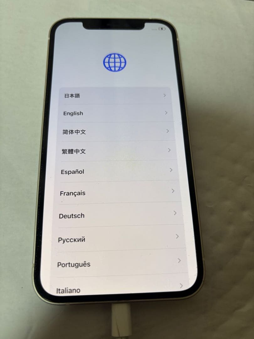 Apple iPhone 12 ホワイト256GB 本体のみ　SIMロックなし