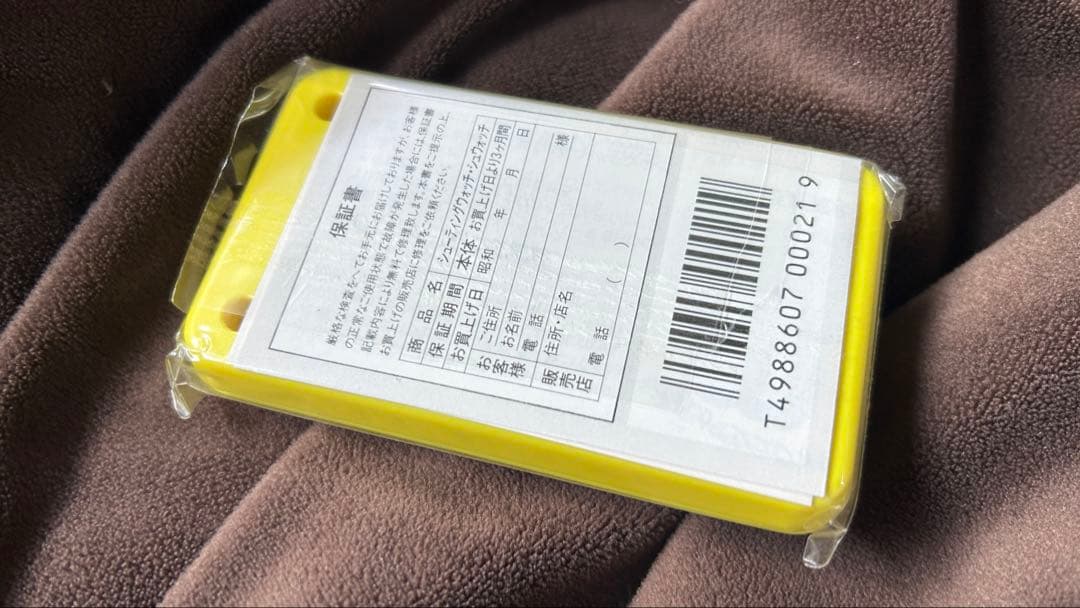 初代　シューティングウォッチ　未使用　シュウォッチ　高橋名人　ファミコン