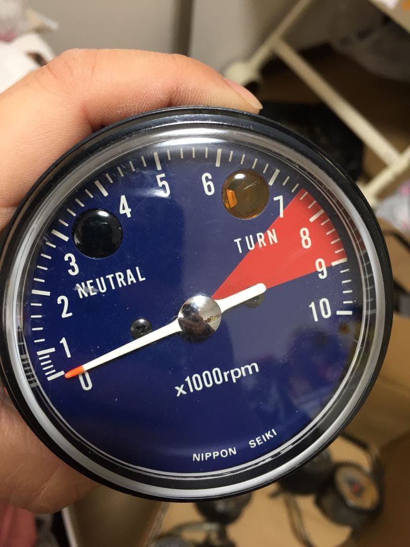 お*ふ様 ホンダ　エルシノア　250 純正タコメーター　新車外し？　美品　動作確