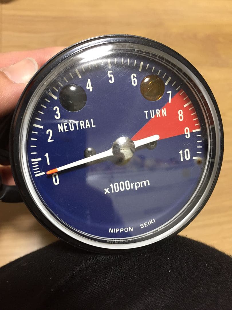 お*ふ様 ホンダ　エルシノア　250 純正タコメーター　新車外し？　美品　動作確