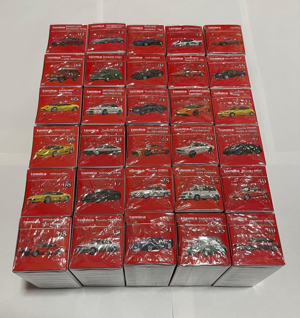全台シュリンク付き未開封品 トミカプレミアム 発売記念仕様 30台