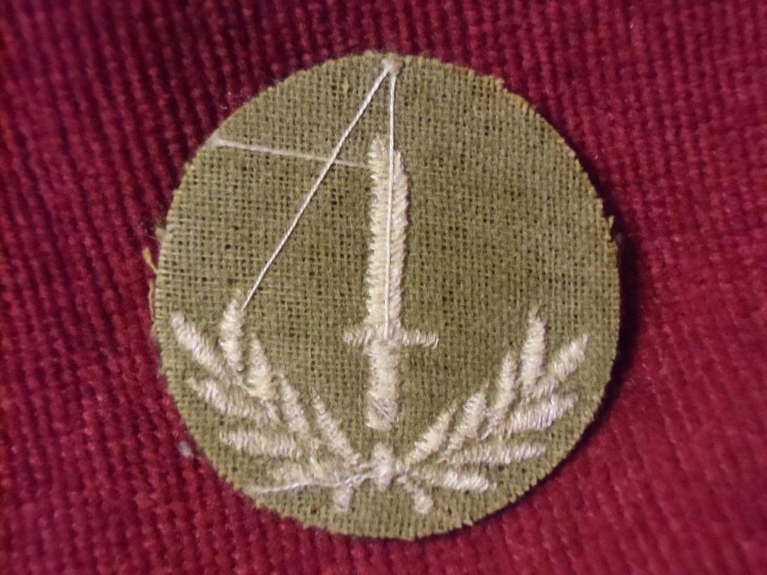 ＧＢイギリス軍/英軍＊ＷＷ２コンバットインファントリーマンパッチ（実物）