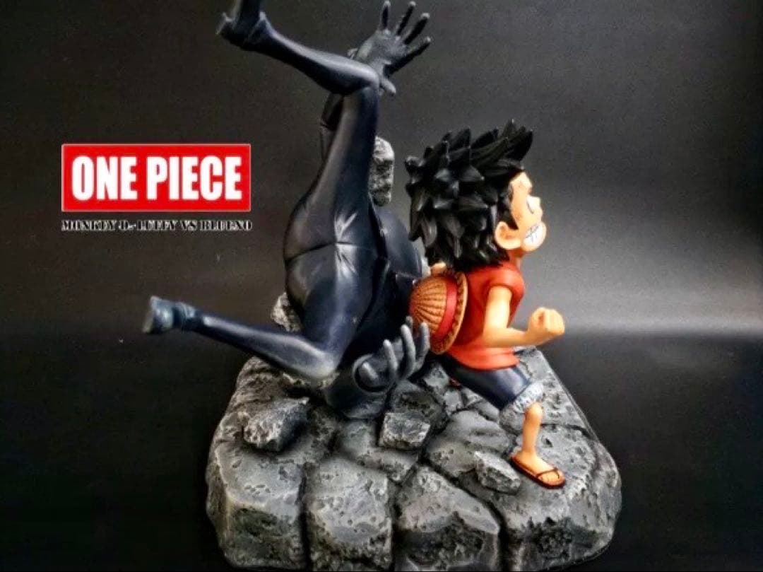 ワンピースフィギュア　ルフィvsブルーノ　ガレージキット　ワーコレ　スタチュー