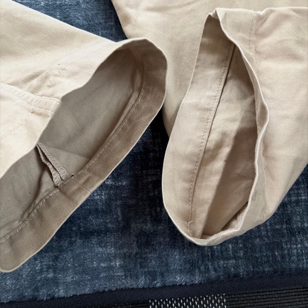 Real McQueen ベージュ チノパン 34