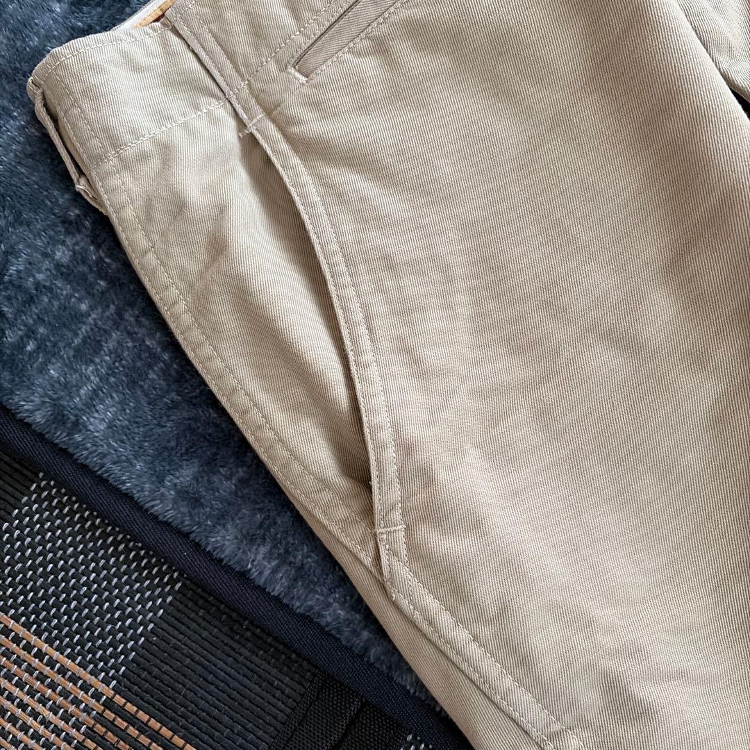 Real McQueen ベージュ チノパン 34