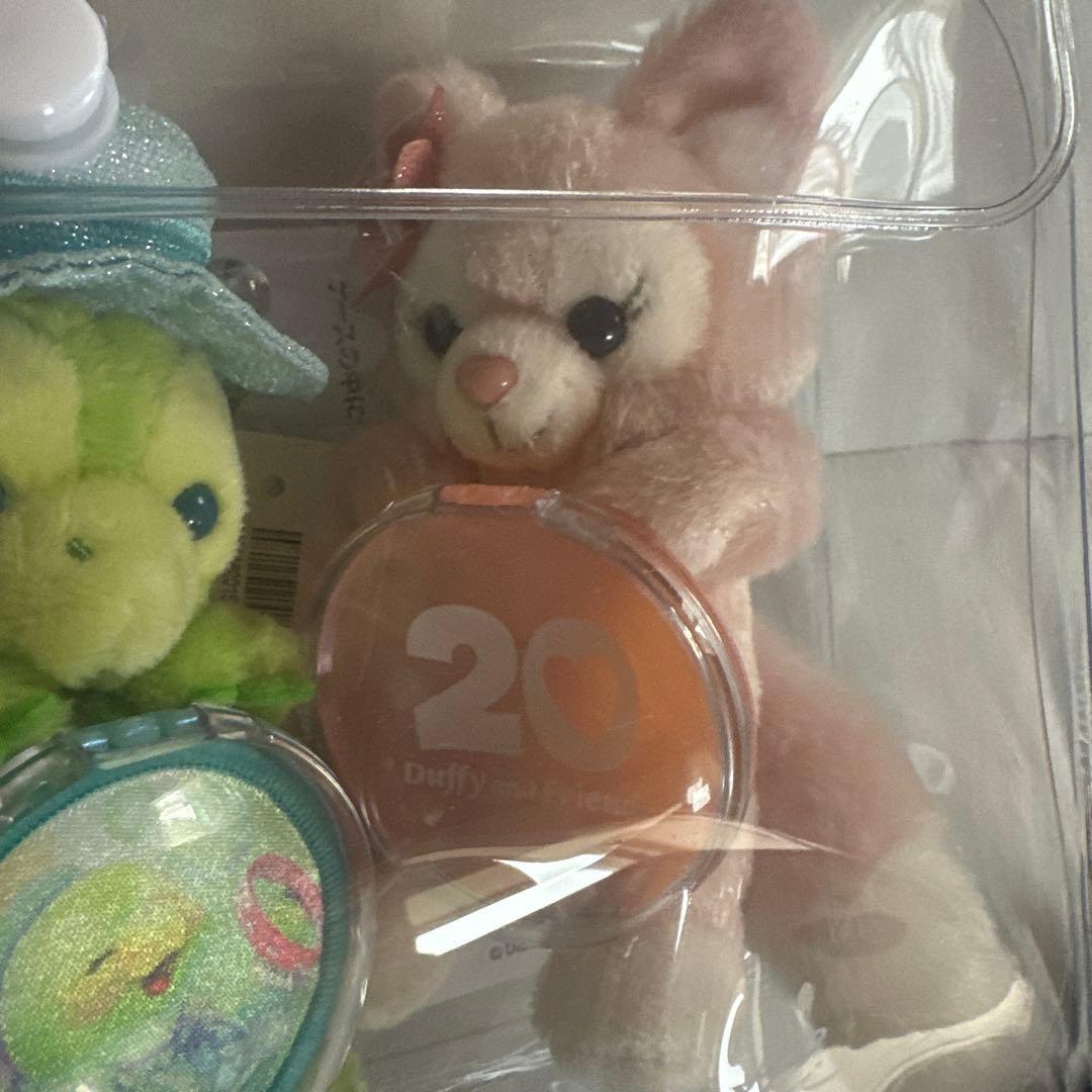 カラフルハピネス　20周年記念 ぬいぐるみセット　新品タグつき　ディズニー