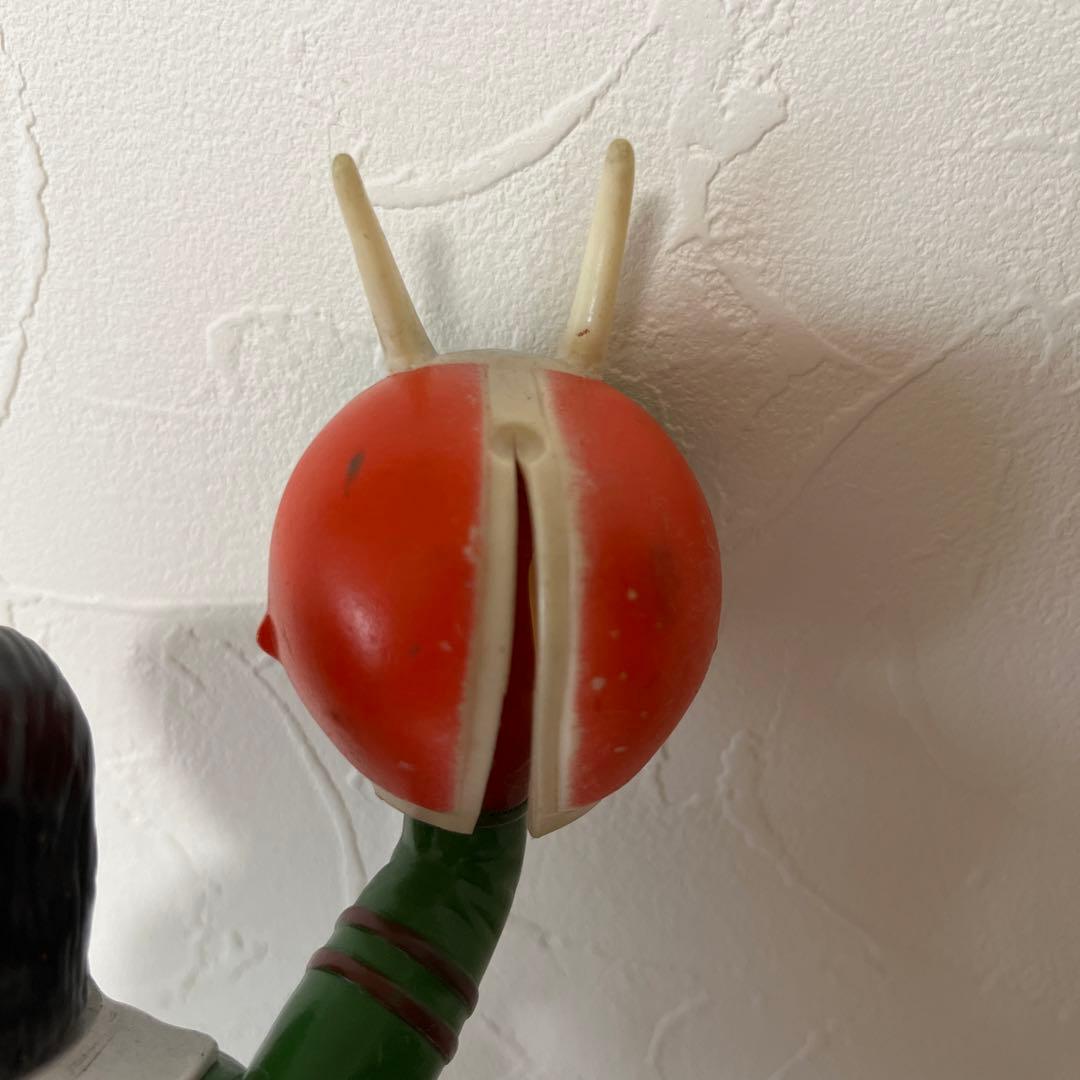 ⚠️レア　仮面ライダーV3 面取れ　ミドルサイズ　旧バンダイ