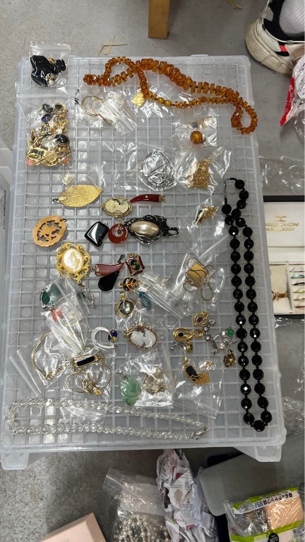 サイトウ専用ネックレスイヤリング等　まとめて　ジャンク大约6.6kg