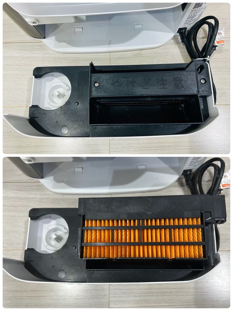 シャープ 加湿セラミックファンヒーター HX-PK12-W