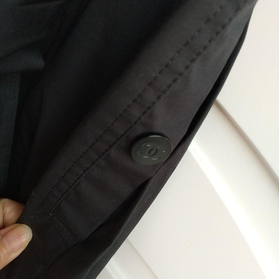 CHANELシャネル 優雅でドレッシーなリボン付サルエル風パンツsize36