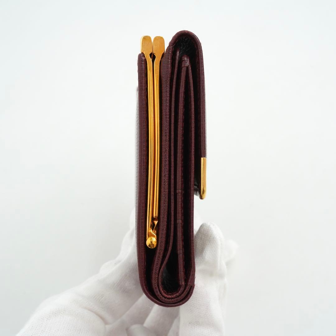 C☆shop ✨極上美品・箱付き✨　Cartier 二つ折り　マストライン