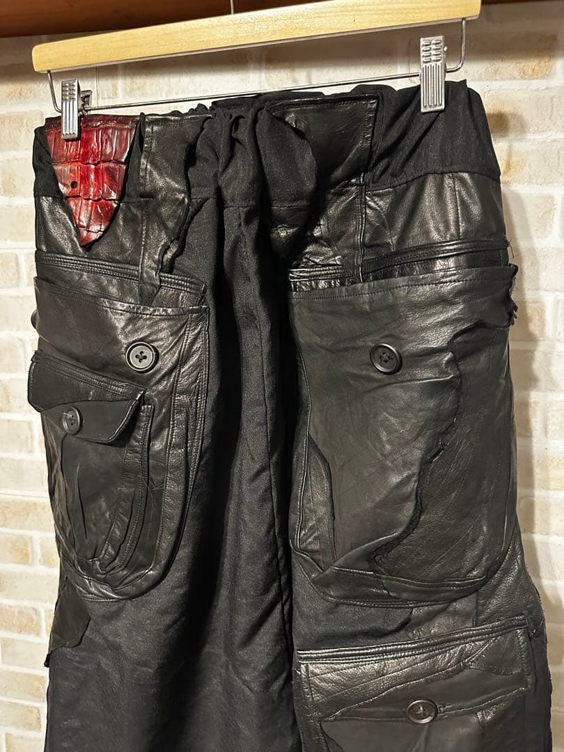 TT×KinCrossWorld サルエルパンツ