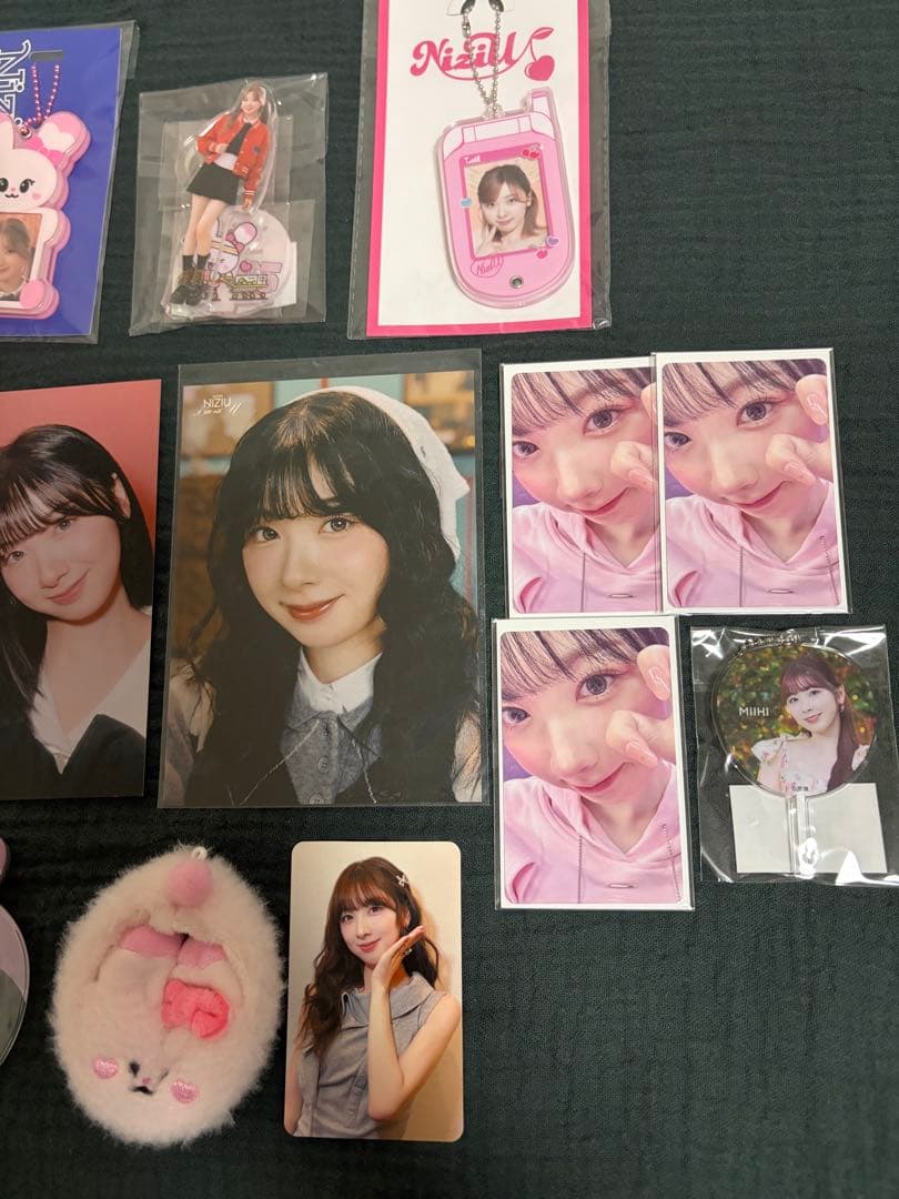 NiziU ミイヒ ぴょんぴょん パスケース アクスタ ホルツ ラントレ トレカ