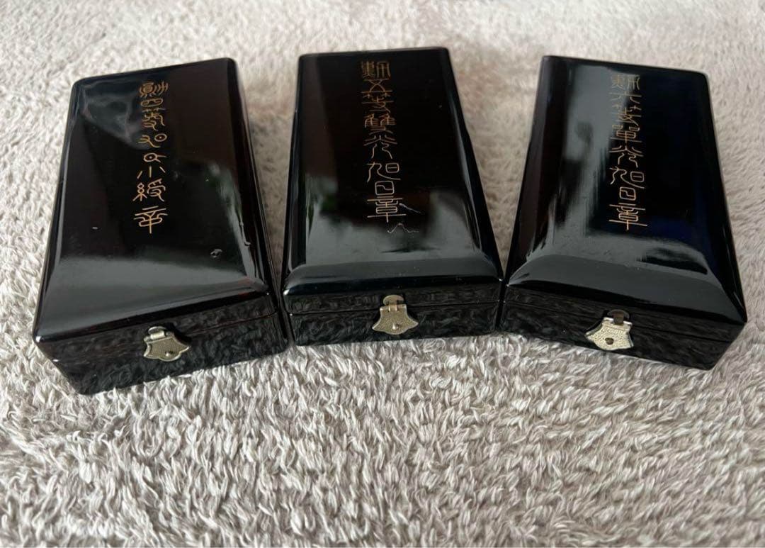 勲四等旭日小綬章　勲五等双旭日章　勲六等単光旭日章　勲章3点セット　美品