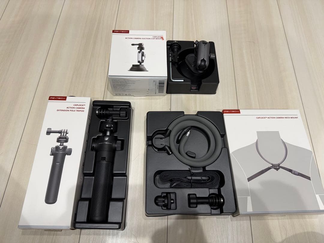 PGYTECH CAPLOCK™ アクションカメラ三脚　他