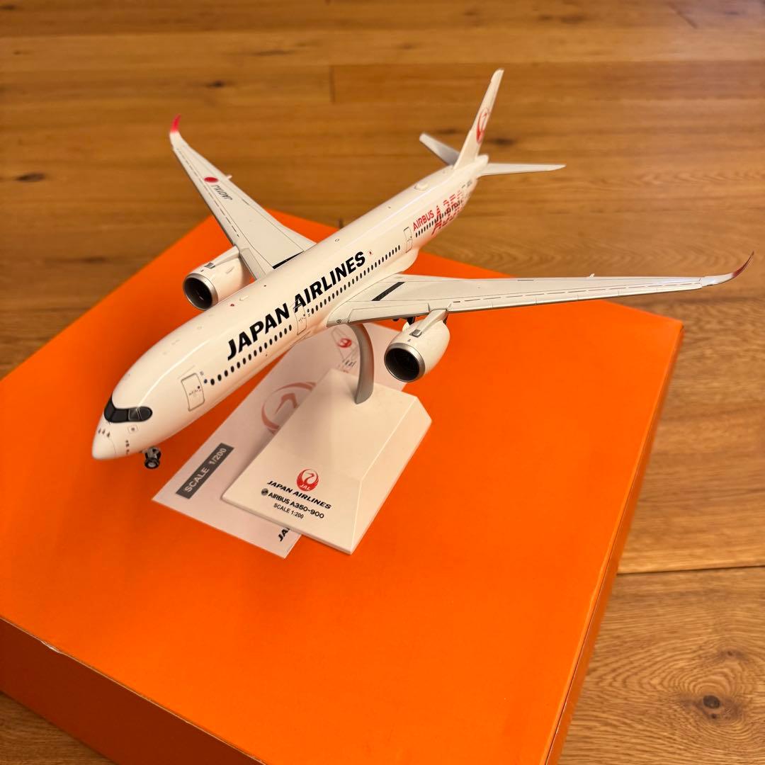 航空模型 JAL 日本航空 エアバス A350-900 1/200 ダイキャスト