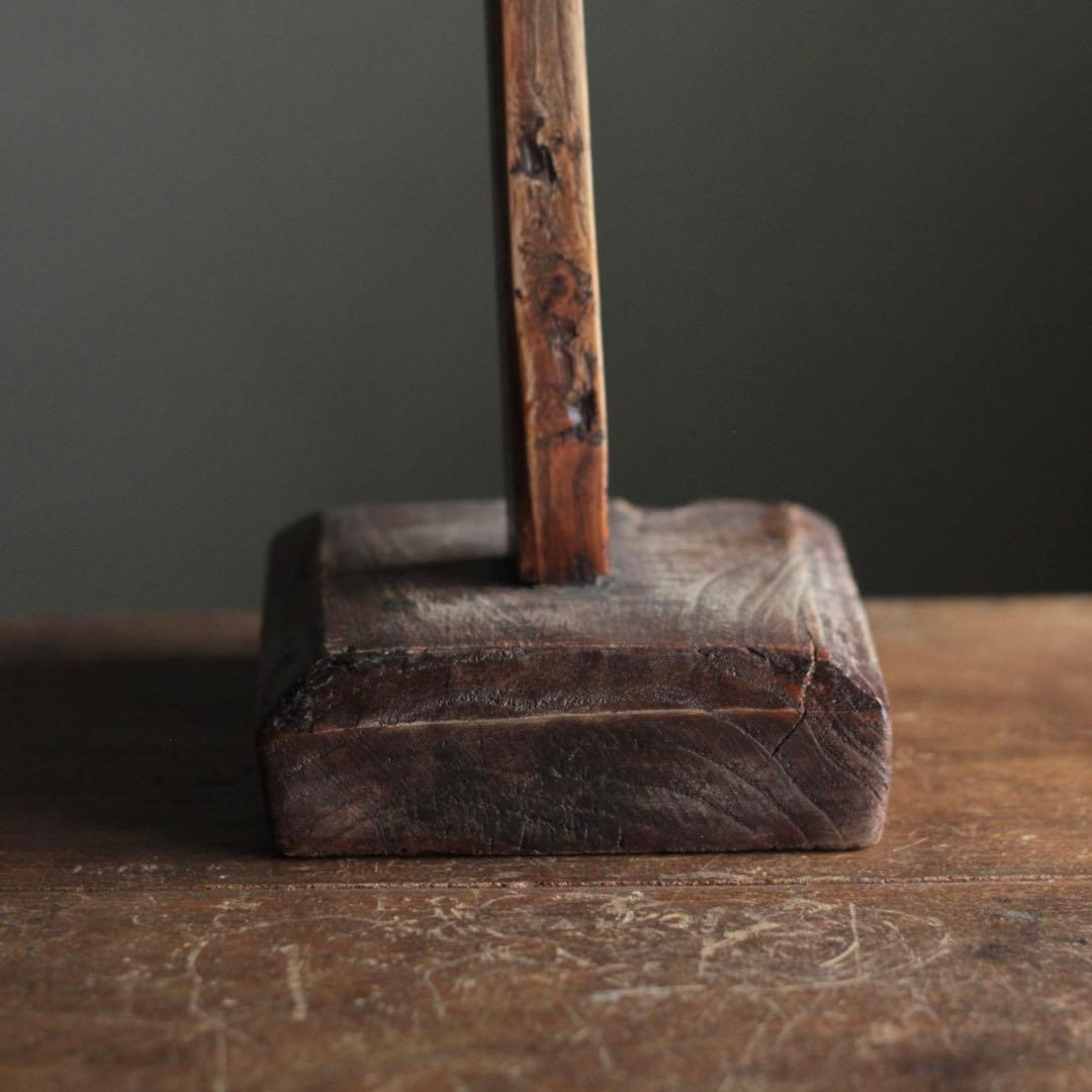 李朝 灯火台 灯明台 灯明具 朝鮮美術 古美術 古道具 アンティーク