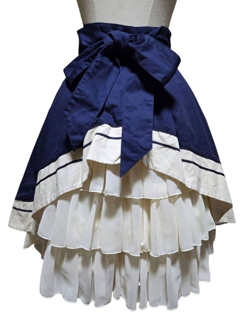 は*と様 【美品】ブリティッシュマリンバッスルスカート Victorian ma