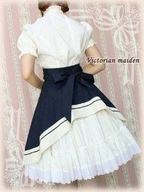 は*と様 【美品】ブリティッシュマリンバッスルスカート Victorian ma