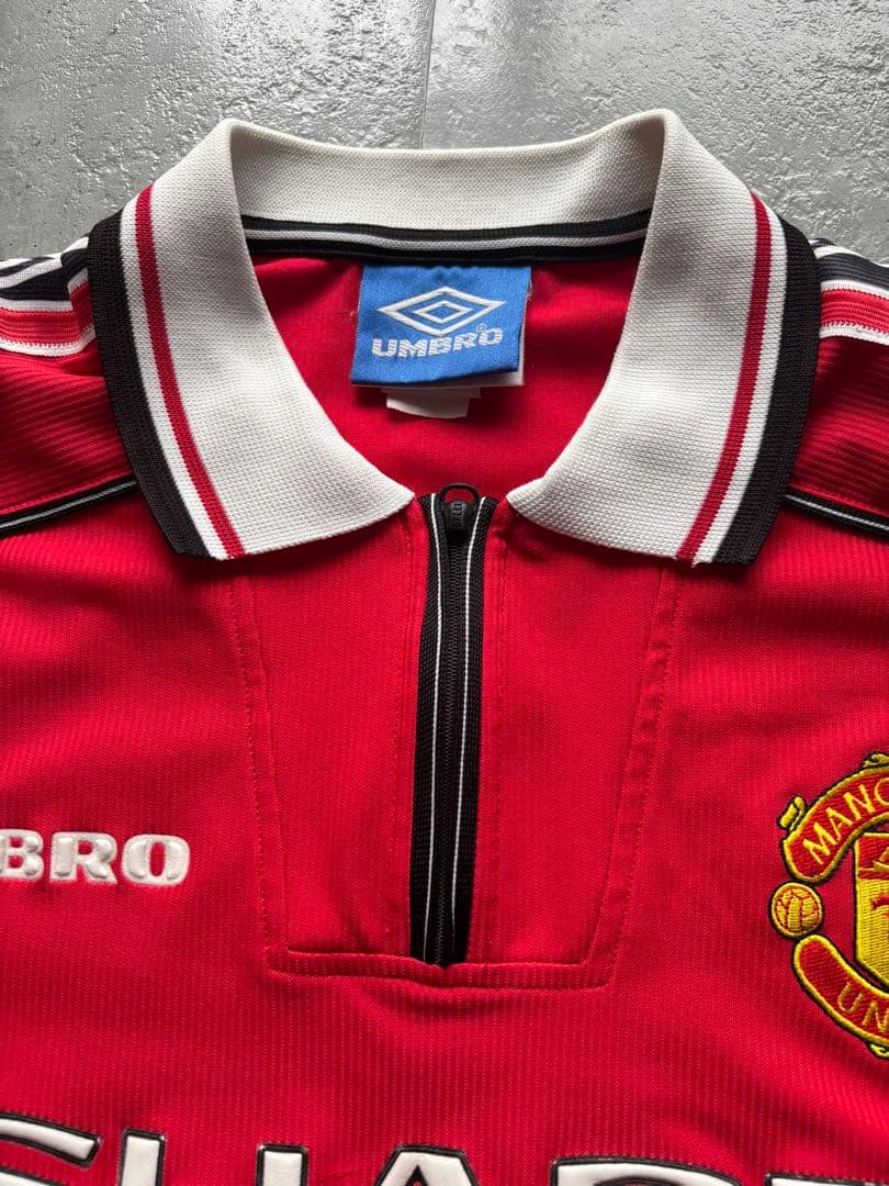 98-99 マンチェスターユナイテッド　アンブロ　ホームユニフォーム　正規品