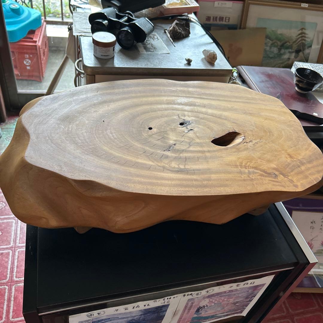 木製座卓 自然な形状　アンティーク