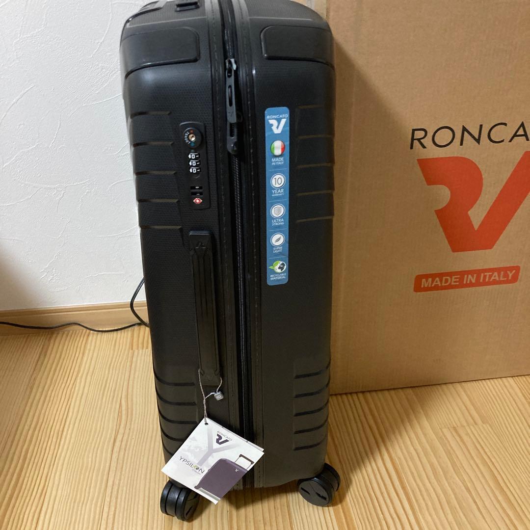 新品ロンカート　35Lイタリア製キャリーケース　イプシロン ブラック