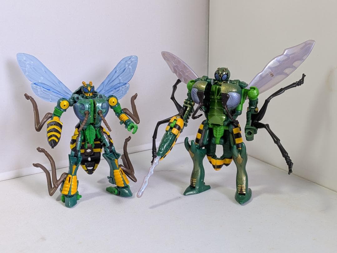 ワスピーター テレもちゃ ビーストウォーズアゲイン 2体セット 美品