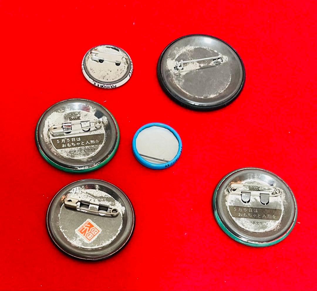 レトロ缶バッジ　まとめ　ゴーストバスターズ　その他　レトロ　平成　昭和