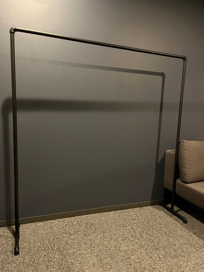 ハンガーラック シンプル ガス管 パイプ アイアン 鉄 店舗 什器 アンティーク