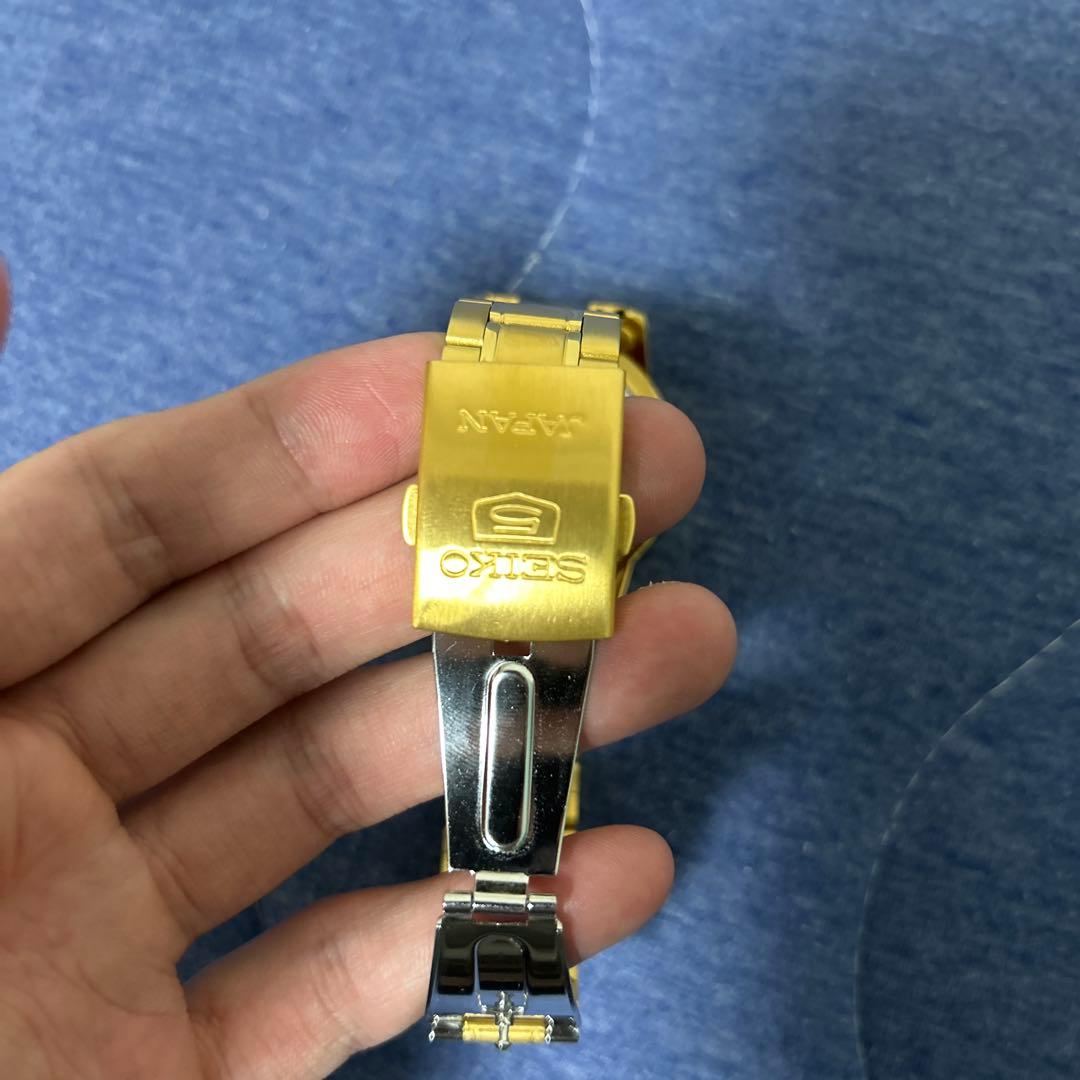 セイコー 自動巻き ゴールド 腕時計