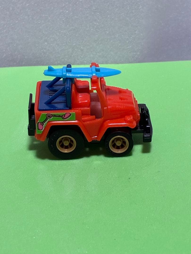 チョロQ、ランドクルーザー・オレンジ色