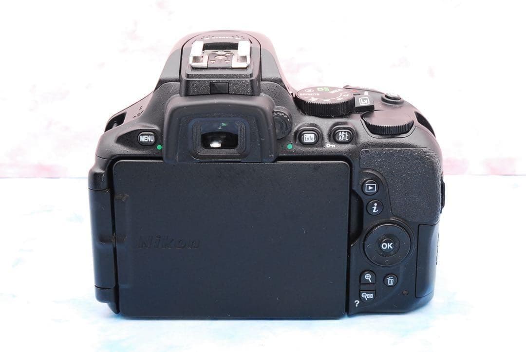 ✨Nikon D5600✨ショット数少✨一眼レフカメラ✨望遠レンズ付Wレンズ