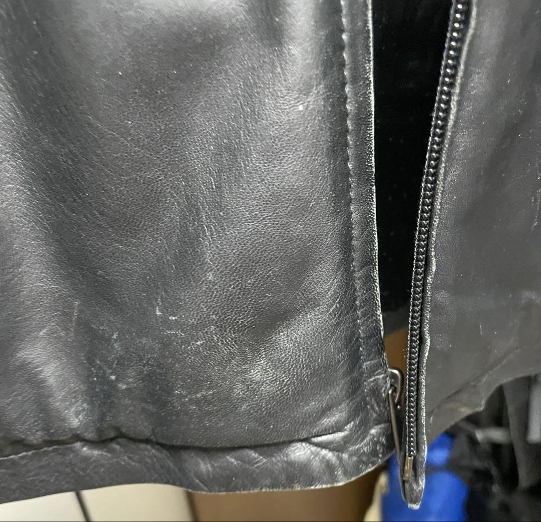 avirex USAFシープスキン　シングルライダース　Mサイズ