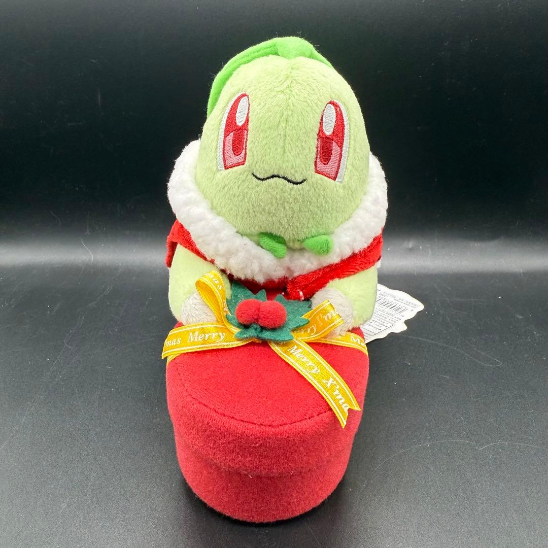 【タグ付き美品】2009年 限定品　ポケモンスイーツクリスマス　チコリータ