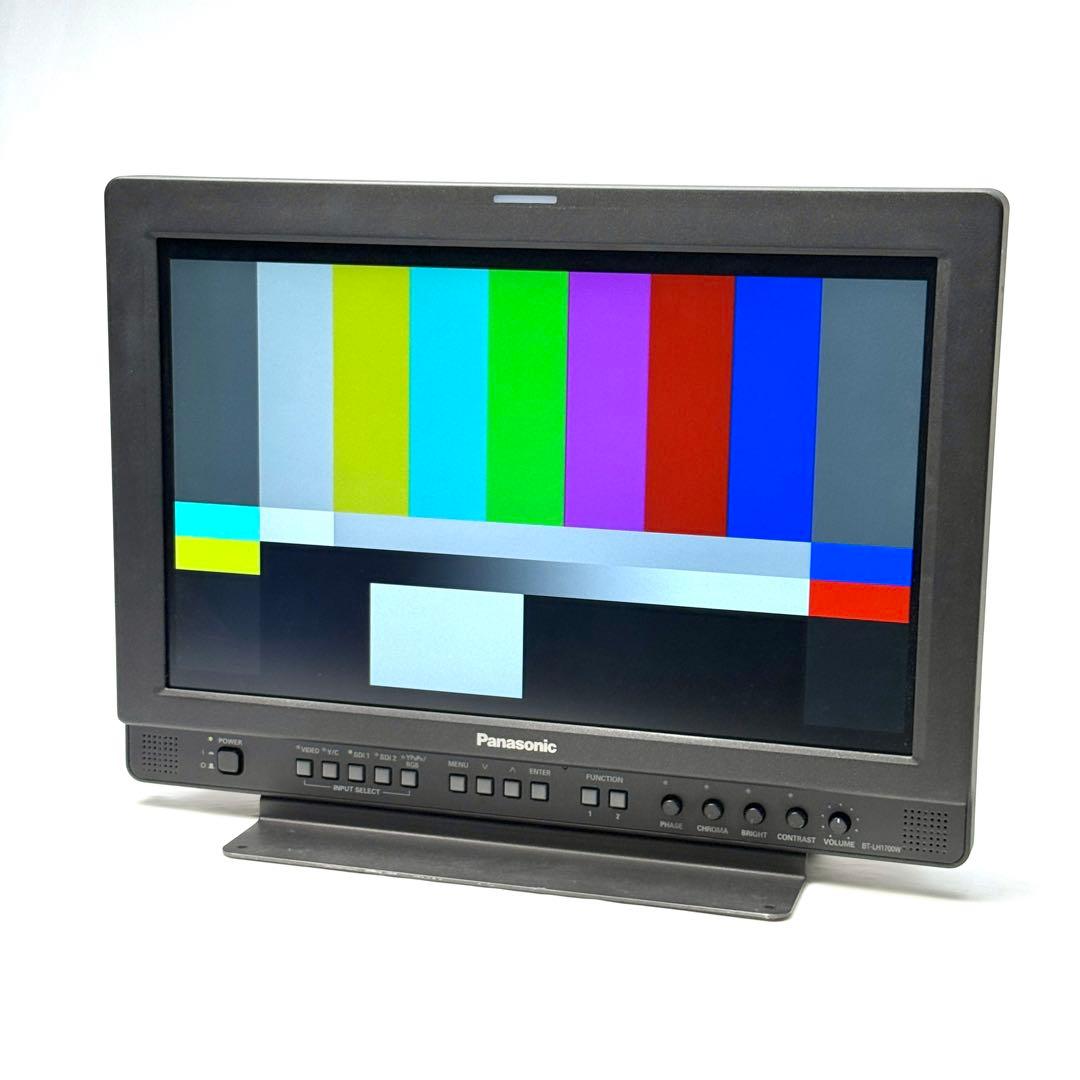 Panasonic BT-LH1700W 放送業務用モニター 電源ケーブル付き